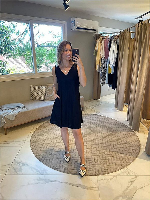 VESTIDO BIA PRETO