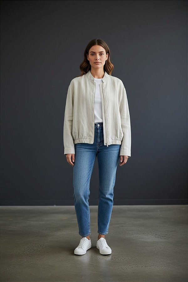 JAQUETA PUROLINHO NATURAL