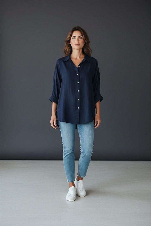 CAMISA GEORGIA MARINHO