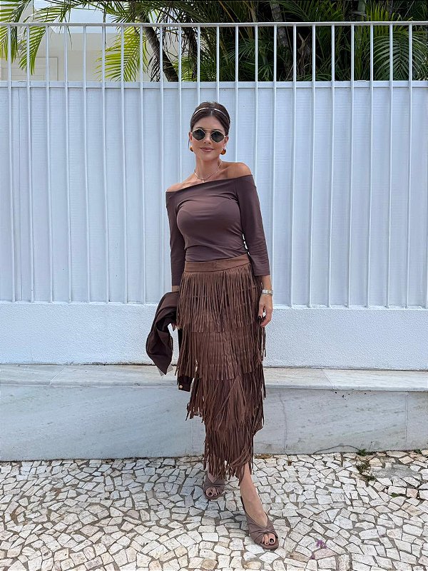 SAIA FRANJA MARCELLE MARROM
