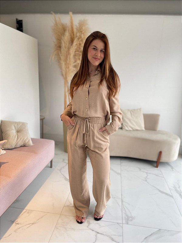 CONJUNTO MARINA BEGE