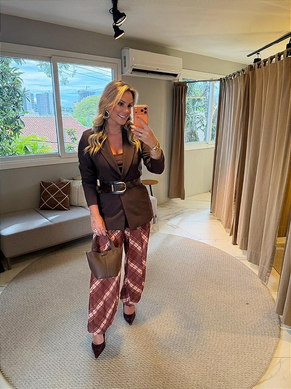 BLAZER HELENA MARROM