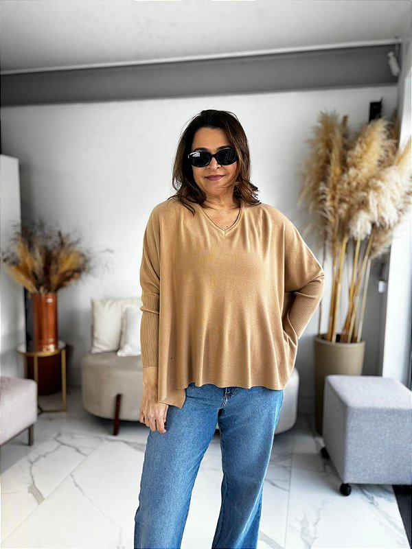 BLUSA MODAL HELENA KHAKI