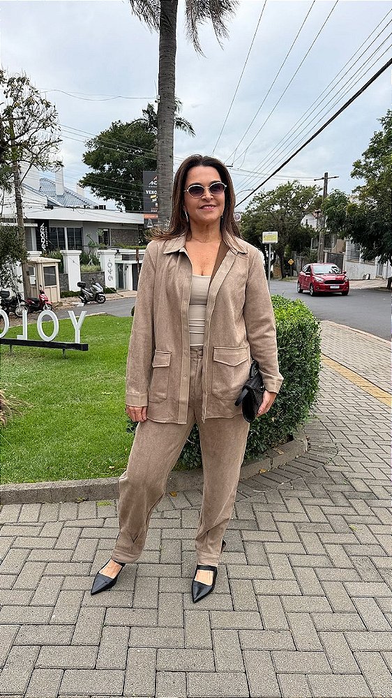 CAMISA CAMURÇA KIARA CAQUI