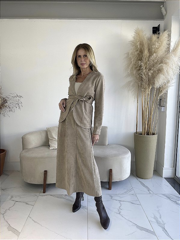 SAIA SUEDE KIARA CAQUI