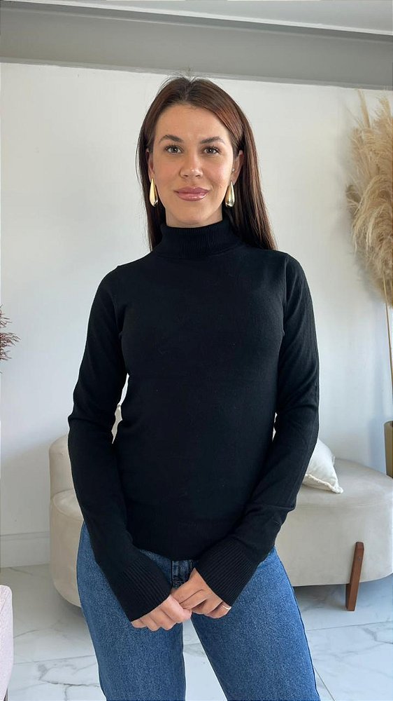 BLUSA MODAL ANGELICA PRETO