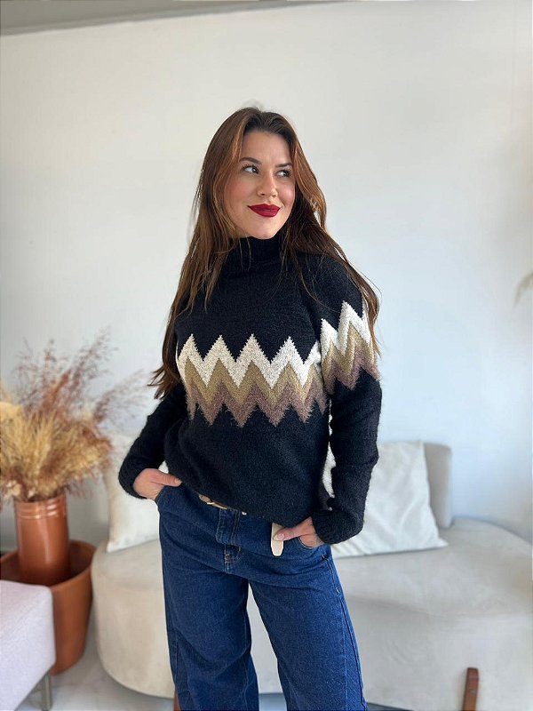 BLUSA ANGORÁ JULIA PRETO