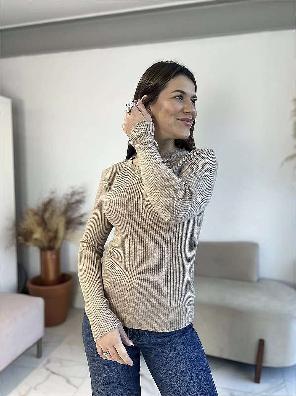 BLUSA MODAL IRIS CAPUCCINO