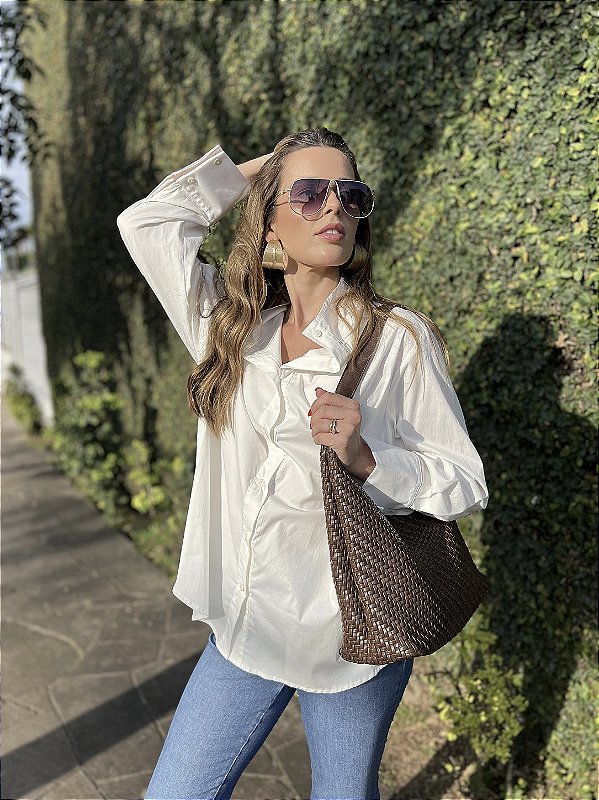 CAMISA GOLA ESTER BRANCO