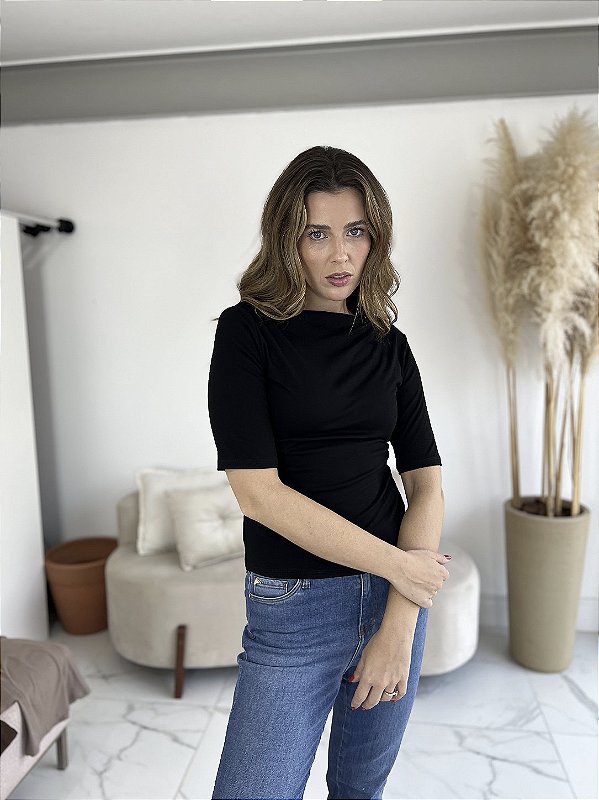 BLUSA ELISA PRETO