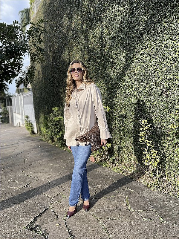 CALÇA JEANS RETA HELENA