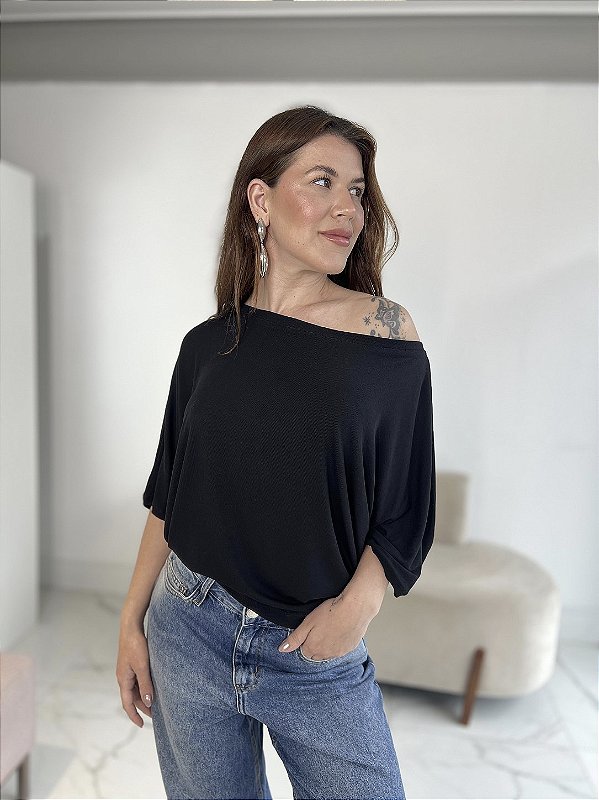 BLUSA VANESSA PRETO