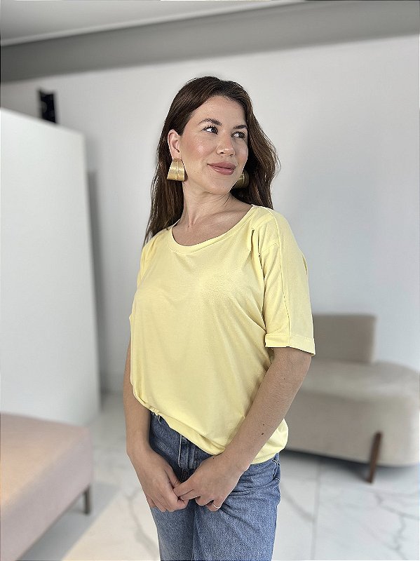 BLUSA INGRID AMARELO