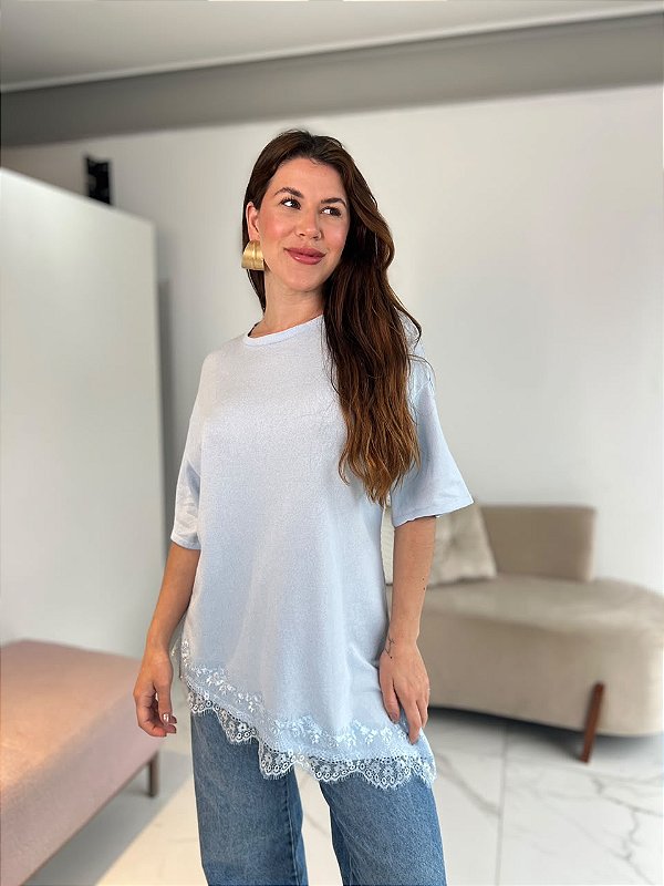 BLUSA MODAL ELOÁ AZUL