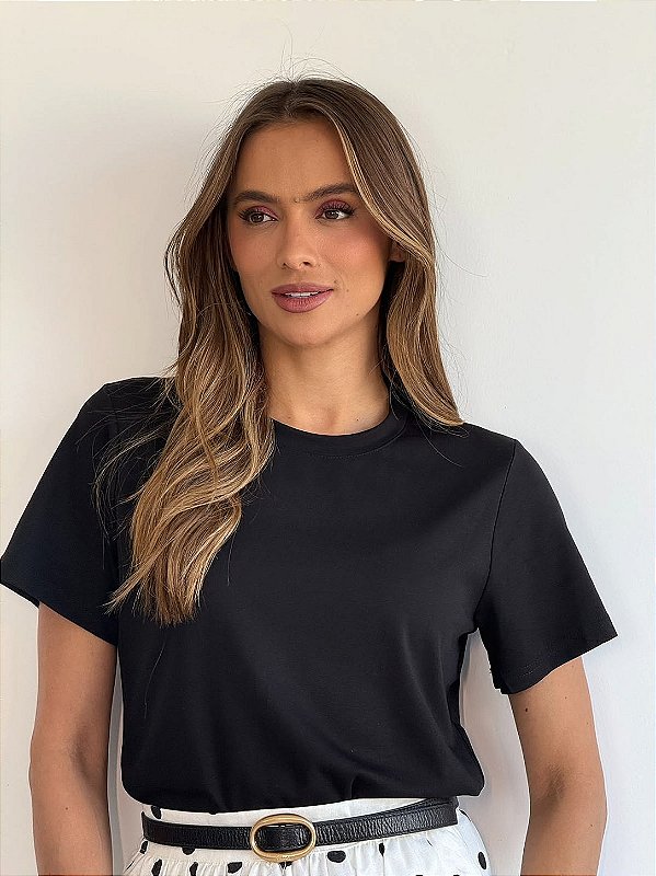 T SHIRT IARA PRETO