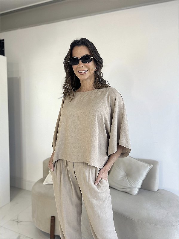 BLUSA CLARA BEGE