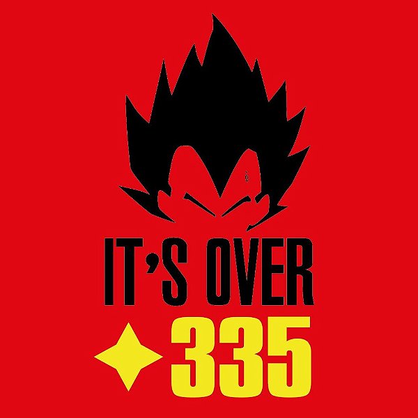 Camiseta It's over 335