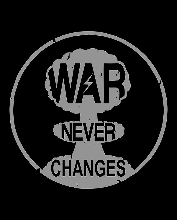 Camiseta Fallout War Never Changes