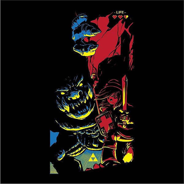 Camiseta Zelda monster