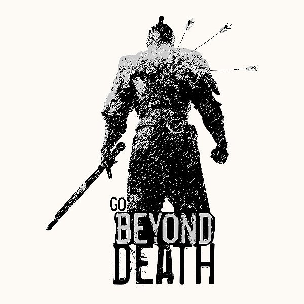 Camiseta  Go Beyond DEATH Cor Off White