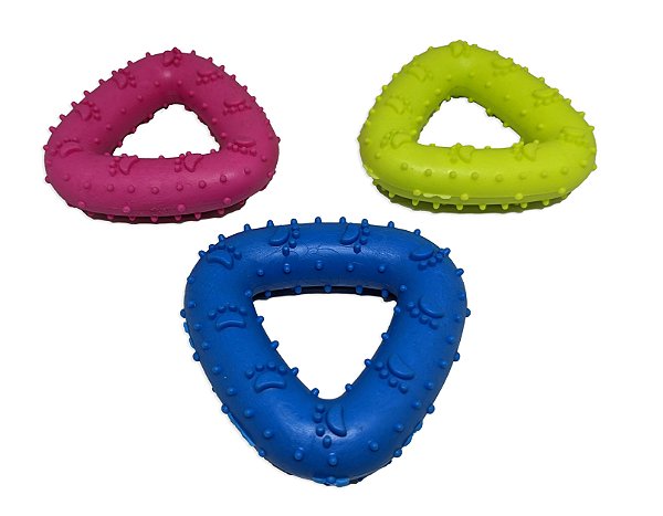 Triângulo C/ Patinhas P 7cm