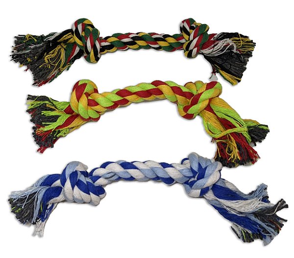 Corda C/ 2 Nós Crochê 24cm