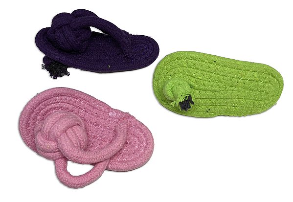 Chinelo de Dedo Crochê 15.5cm