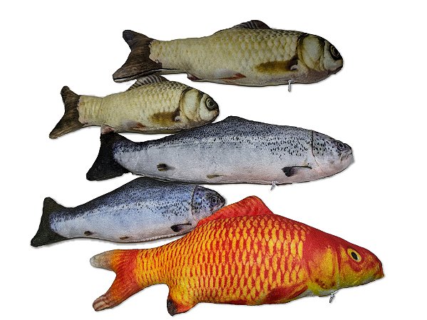Peixe C/ Erva de Gato G 30cm