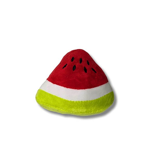 Melância Pelúcia 11cm C/ Som