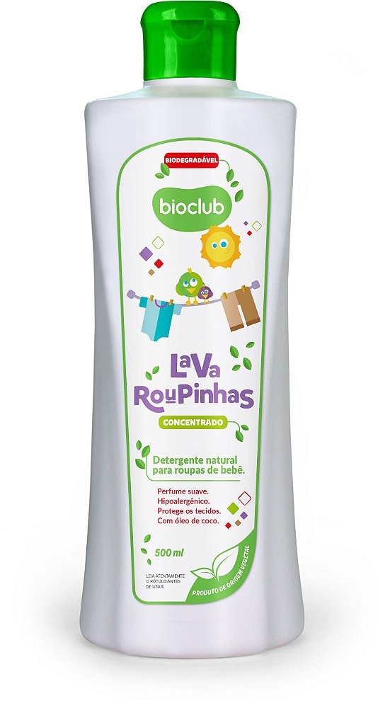 Lava Roupinhas Detergente Natural - Bioclub