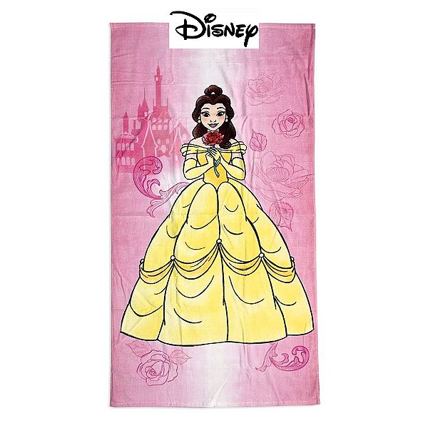 Toalha Princesa Bela - Disney