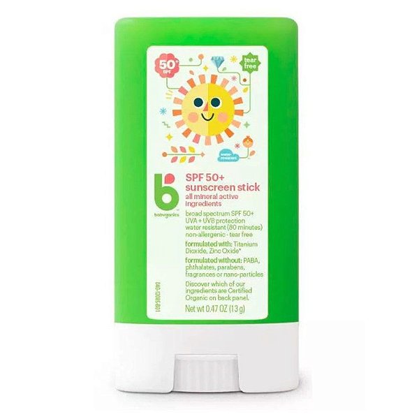 Protetor Solar em bastão SPF50 - Babyganics PRONTA ENTREGA