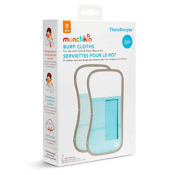 Kit Bolsa Quente e Fria TheraBurpee Munchkin - para cólicas e febre