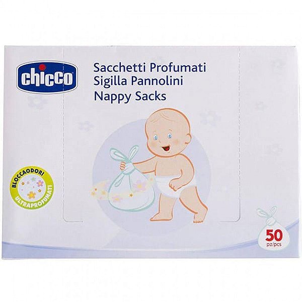 Sacos perfumados para descarte de Fraldas - Chicco