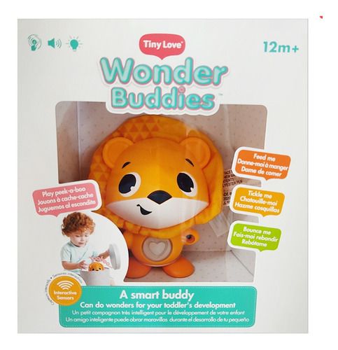 Brinquedo Interativo Wonder Buddies Leonardo - Tiny Love PRONTA ENTREGA