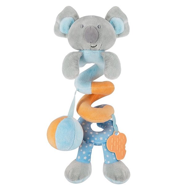 Brinquedo de pelúcia Coala mola Azul - Buba