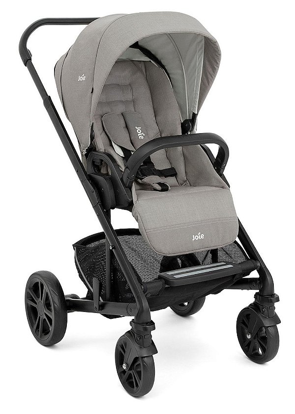 Carrinho de Bebê Chrome Cinza Pebble - Joie