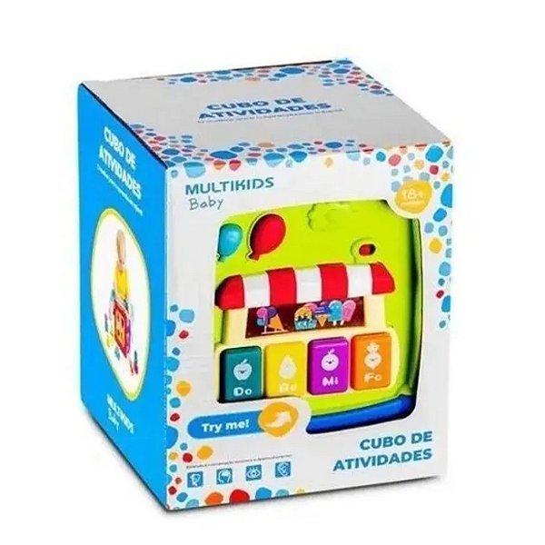 Cubo de Atividades Multikids Baby