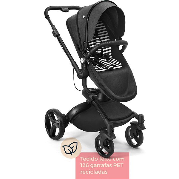 Carrinho para Passeio Moisés Candy X Preto Litet - BB294