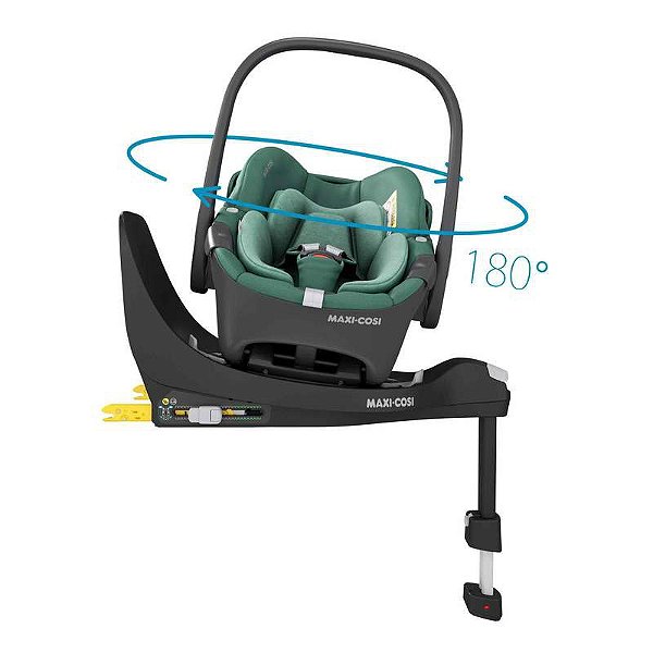 Bebê conforto Pebble 360 + base Essential Green - Maxi Cosi