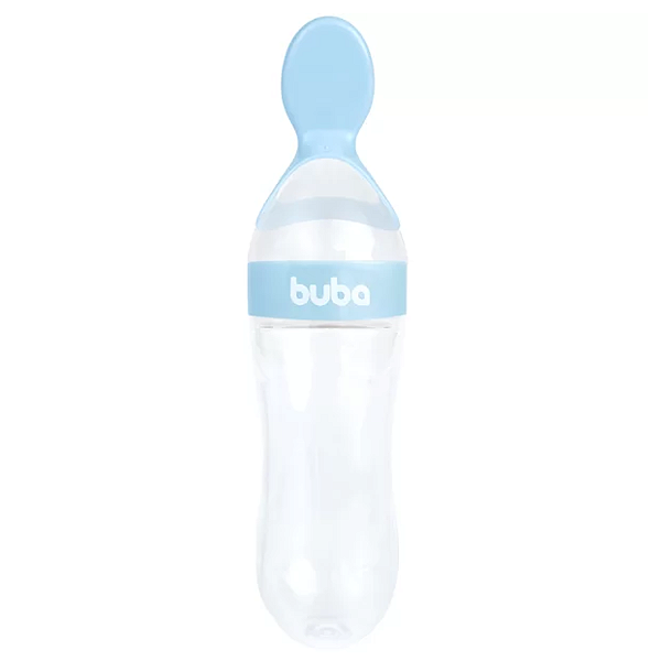 Colher Dosadora Com Tampa Protetora Azul - Buba