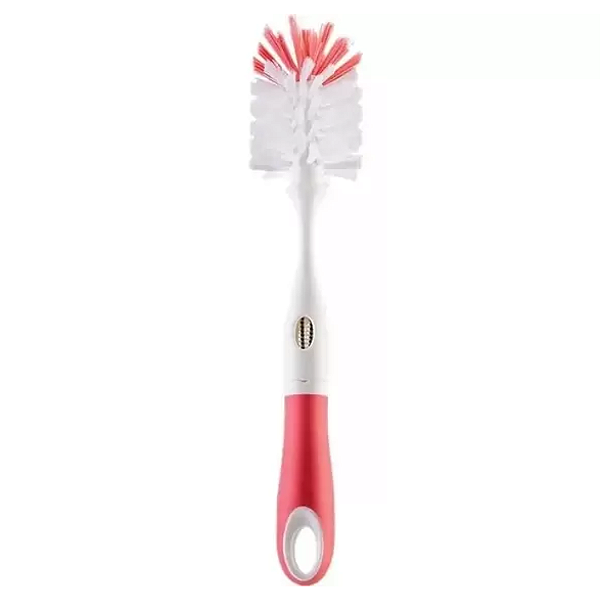 Escova para Mamadeira E Bico Rosa - Buba