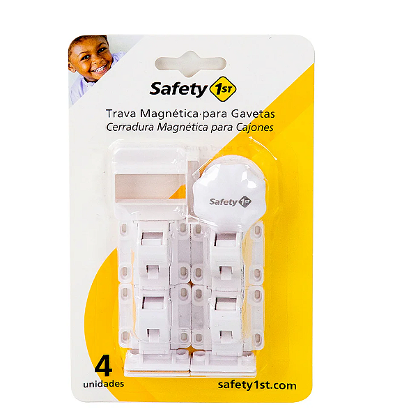 Trava Magnética para Gavetas - Safety 1st