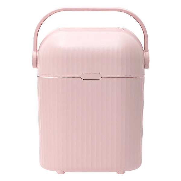 Lixeira Antiodor para Fraldas Rosa 9 Litros - Buba PRONTA ENTREGA