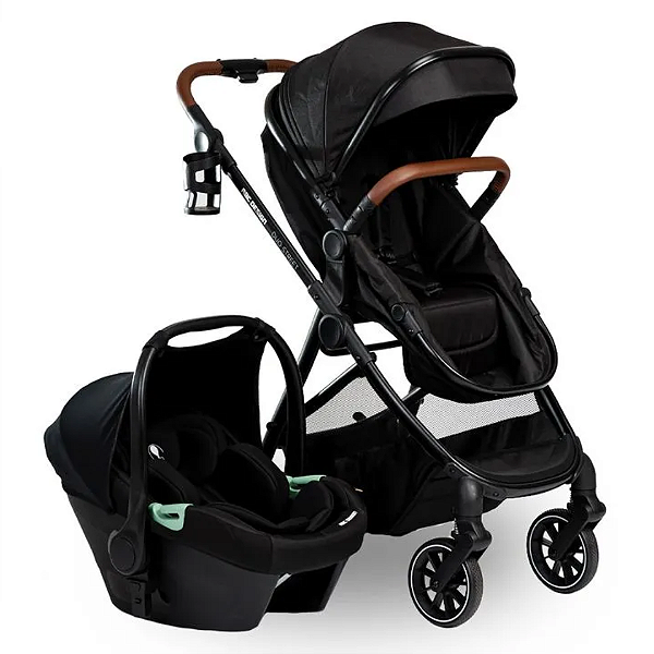 Carrinho Duo Street Black (Bebê conforto e Adaptador) - ABC Design