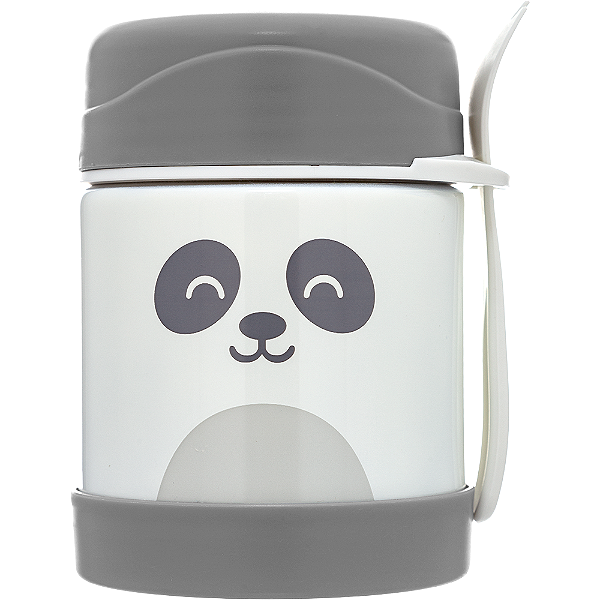 Pote Térmico 320ml Gumy Off White Panda - Buba