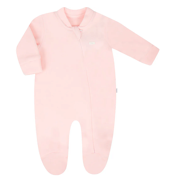 Macacão de Zíper Soft Rosa - Hug