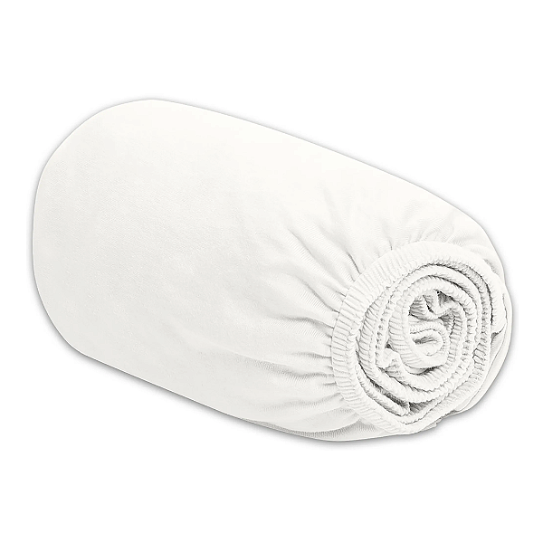 Lençol Americano Encanto Com Elástico Off White - HUG