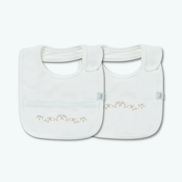 Kit 2 Babadores Sublime Bege - Hug