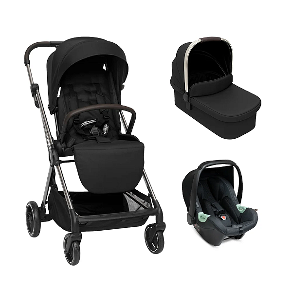 Trio Combo Sienna Dolphin (com moisés ) + Bebê conforto TULIP Storm - ABC Design